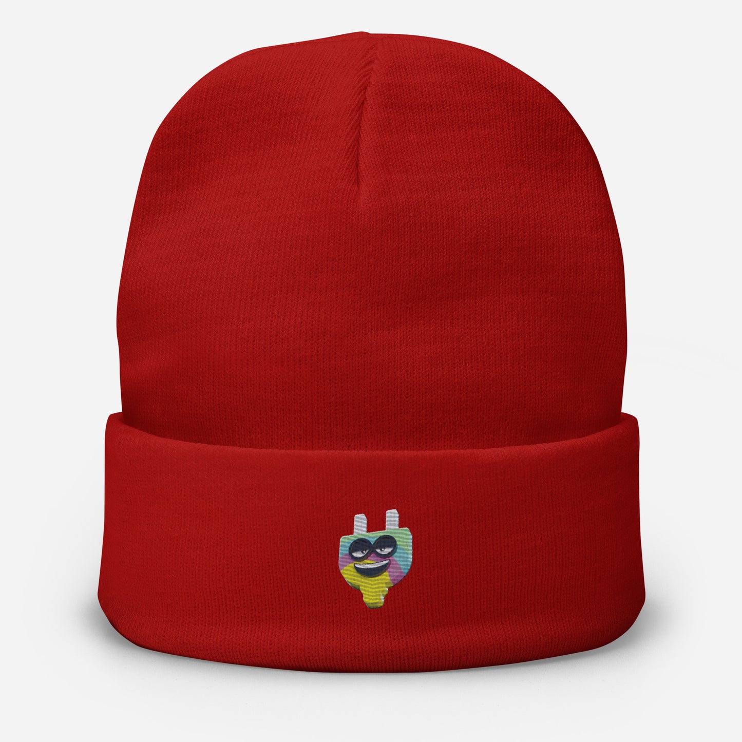 Plug Hat Red (Embroidery)